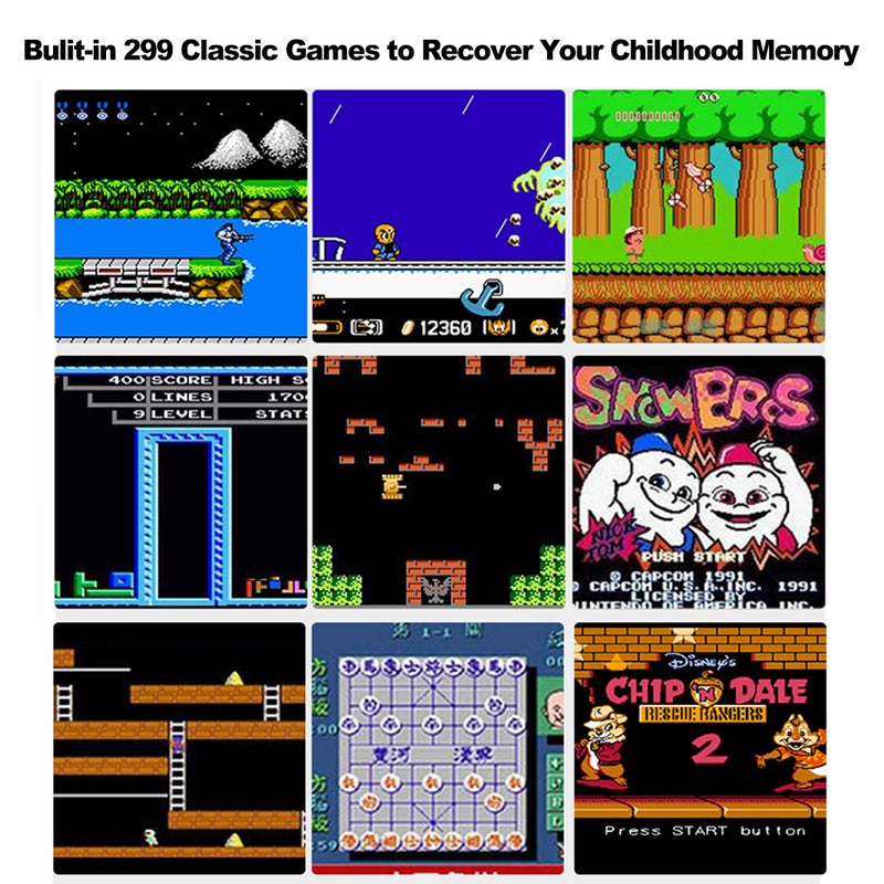 Built-in 299 Classic Handheld Game Console - Image 5