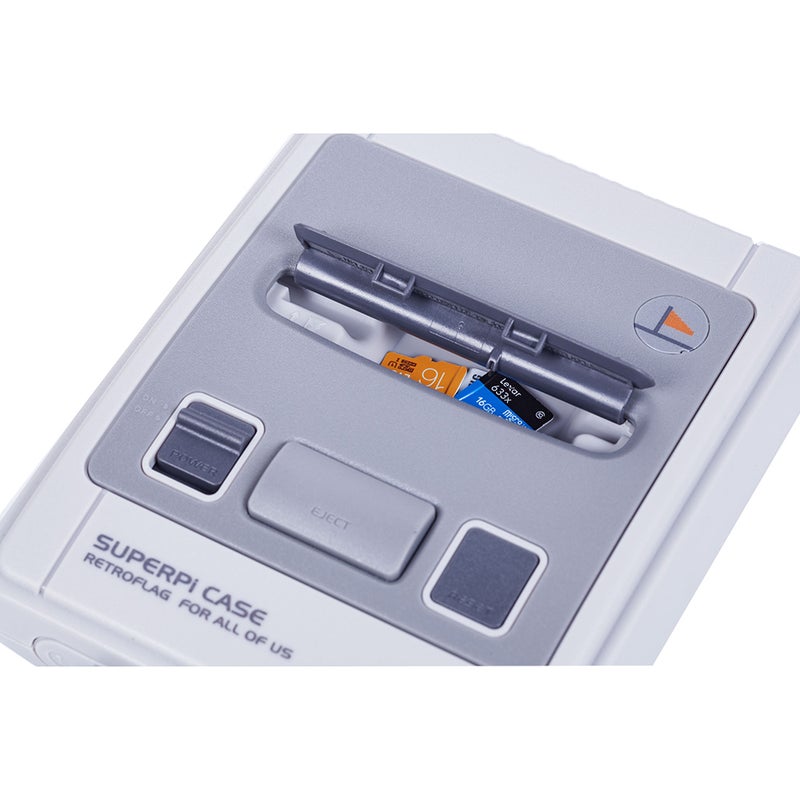 Retroflag Superpi Case Deluxe Edition Safe Shutdown Switch Cable With Gamepad Compatible With Raspberry Pi 2, 3 And B+ -wired