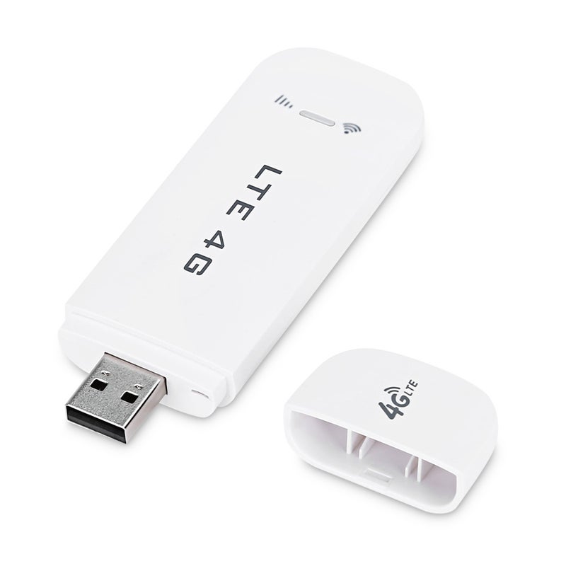 Generic 100M Mini Portable 4G LTE USB WiFi Modem Router White  - Image 5