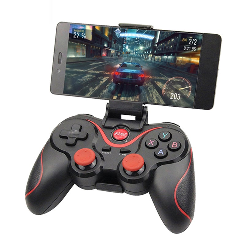 Wireless BT Gamepad Joystick With Bracket  - Image 4