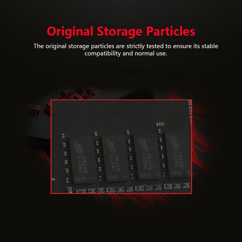 DDR4 2666MHz Low Power Consumption RAM Black