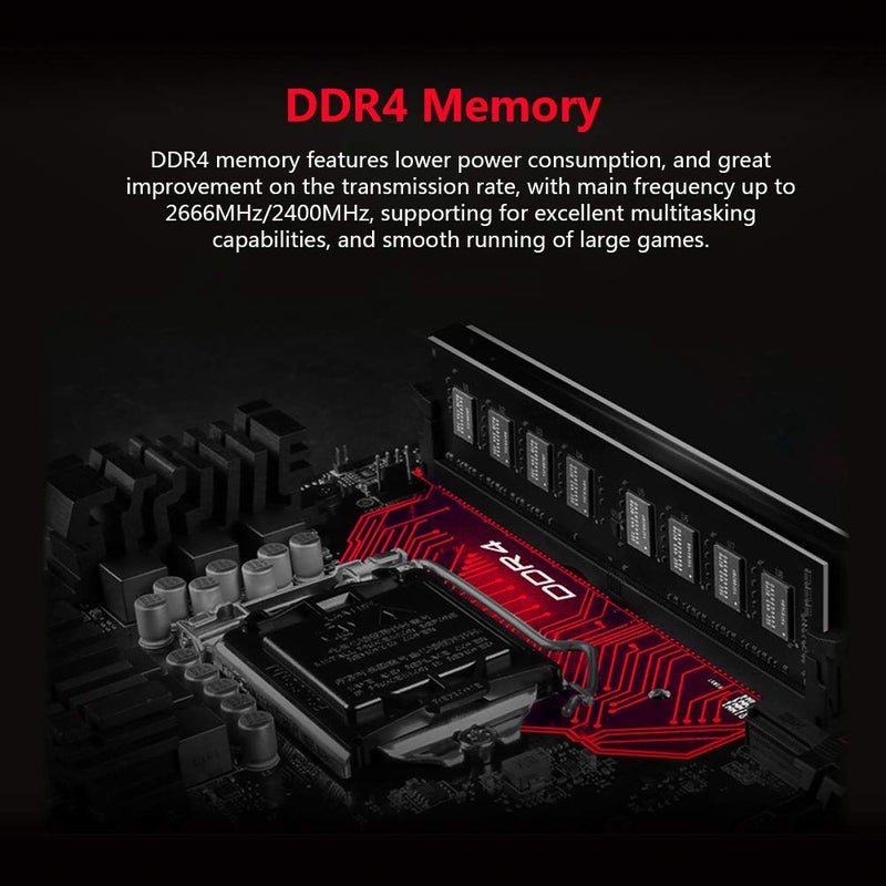 إيفون ذاكرة رام DDR4 باستهلاك منخفض للطاقة بتردد 2400 ميجاهرتز أسود  - Image 4