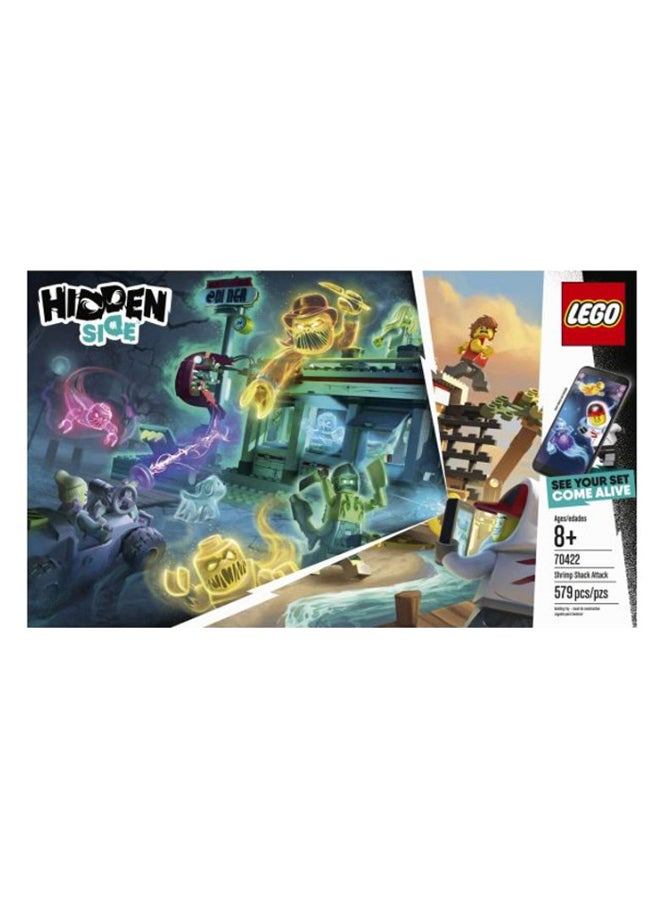 LEGO - 70422 579-Piece Hidden Side Shrimp Shack Attack Building Set 579 8+ Years - Image 1
