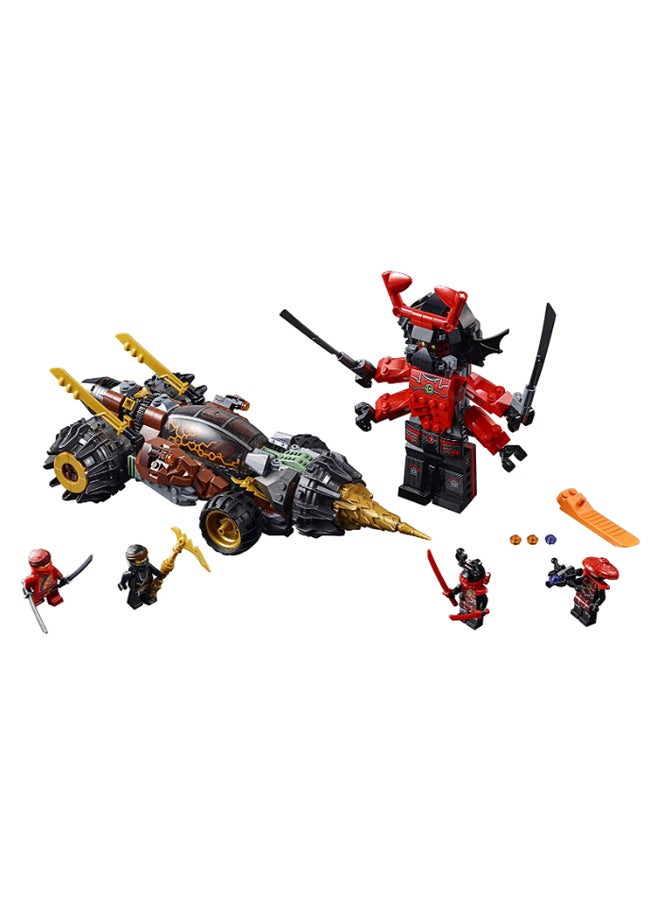 LEGO - 70669 587-Piece Ninjago Legacy Cole Earth Driller Building Kit 70669 8+ Years - Image 1