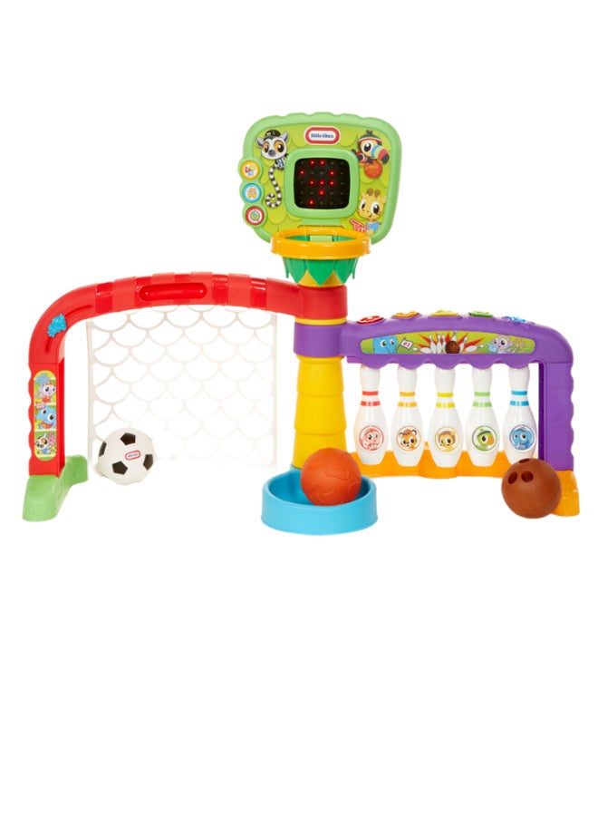 little tikes 3-In-1 Light N Go Sports Zone 643224  - Image 1