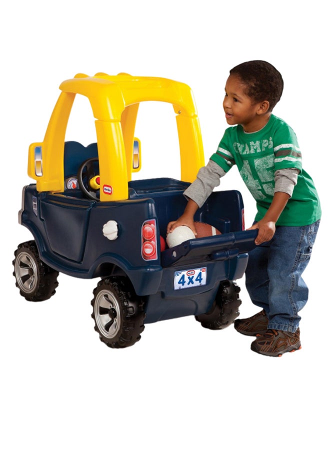 little tikes Cozy Truck Ride-On Toy 36x35x17inch - Image 2