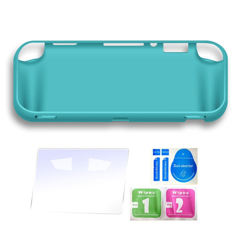 Matte Soft TPU Shell Protective Cover for Nintendo Switch Lite With 4 Game Card Slots  - Image 1