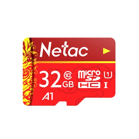 Micro SD XC1 TF A1 Memory Card Red