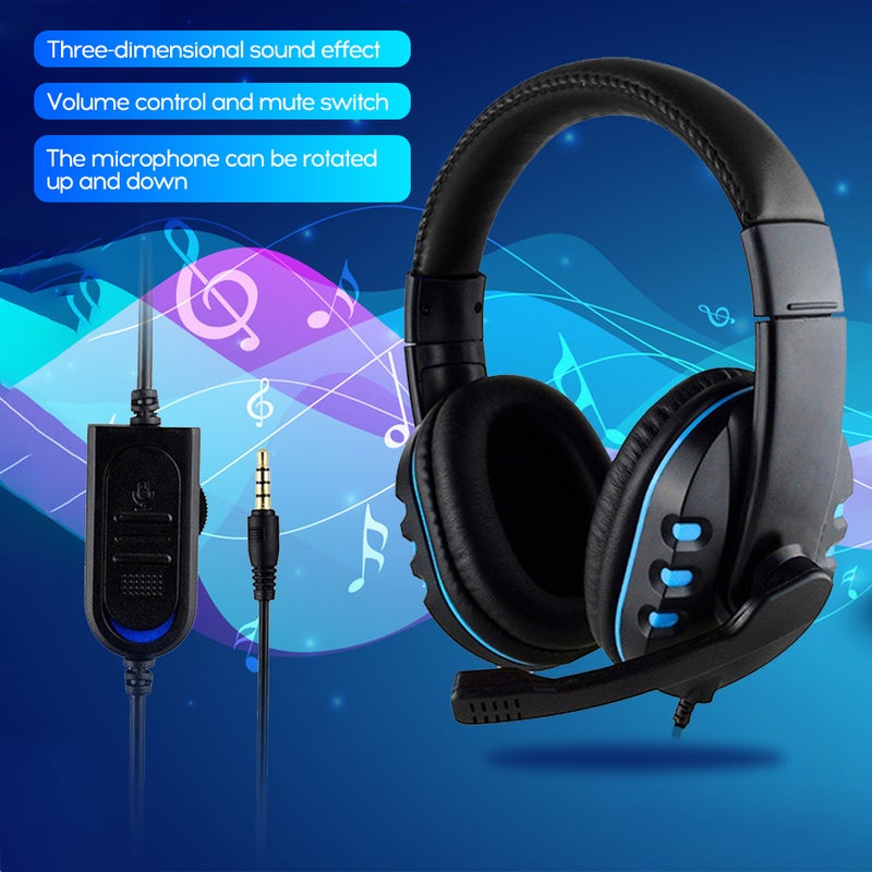 2005-Z 3.5mm Plug Wired Gaming Headset With Microphone - Image 5