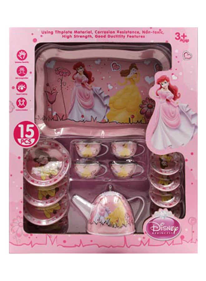 Basmah 15-Piece Disney Princess Tableware Set  - Image 2