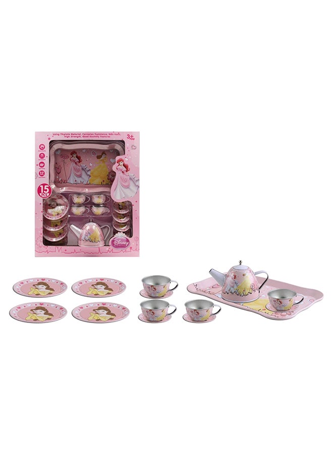 Basmah 15-Piece Disney Princess Tableware Set  - Image 1