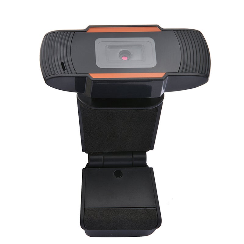 1080P HD Streaming Webcam Black/Orange - Image 5