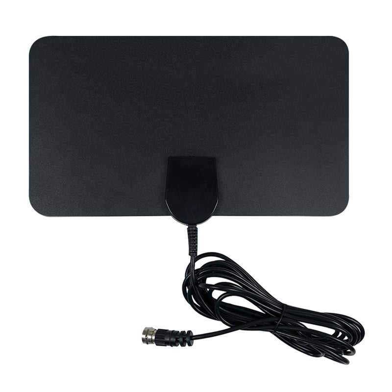 Generic - HD Digital Antenna TV Indoor Amplifier Signal Booster Black - Image 1