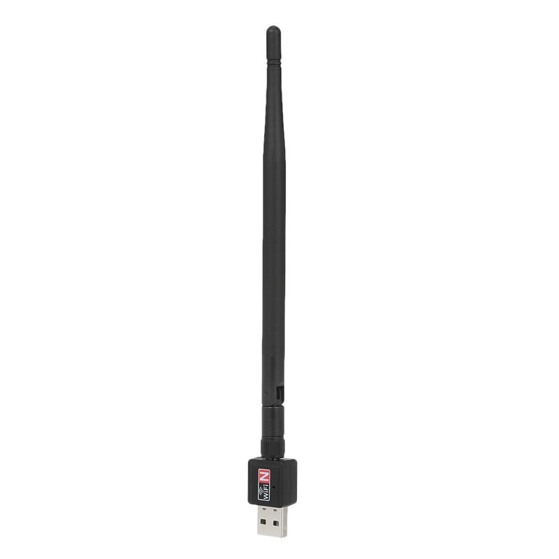 Wireless USB WiFi Adaptor Dongle Black - Image 2