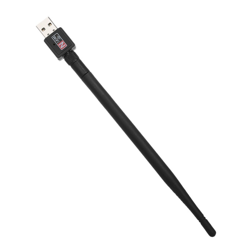Wireless USB WiFi Adaptor Dongle Black - Image 3