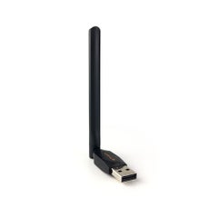 جي تي ميديا مفتاح تأمين محول واي فاي لاسلكي بمنفذ USB أسود  - Image 1
