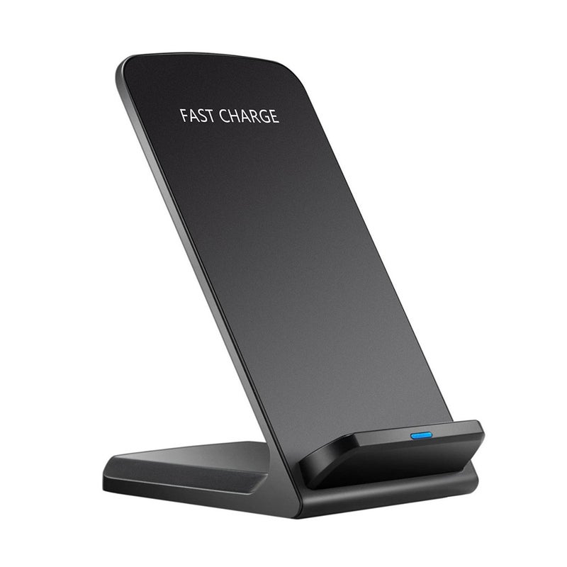 Wireless Charger Power Cellphone Bracket Phone Holder Stand Black  - Image 1