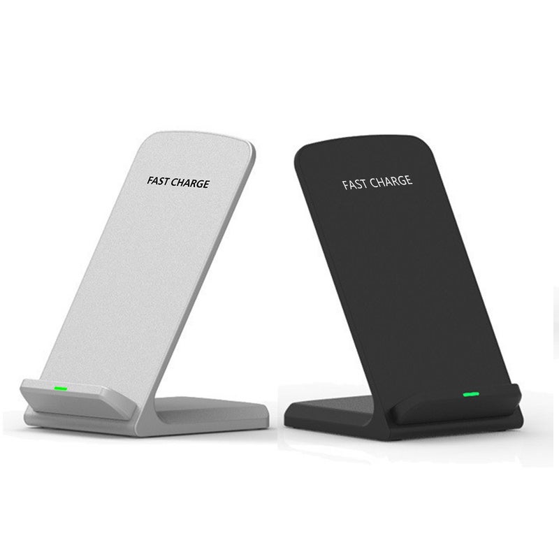 Wireless Charger Power Cellphone Bracket Phone Holder Stand Black  - Image 5