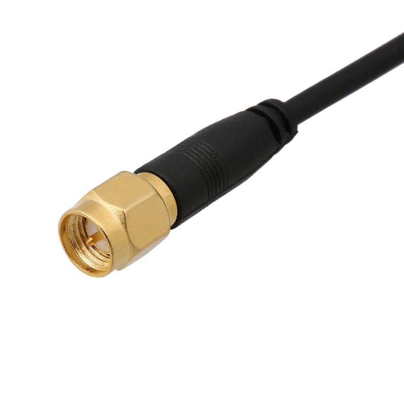 Generic - WiFi External Antenna Wireless SMA Male Connector Router Black - Image 1