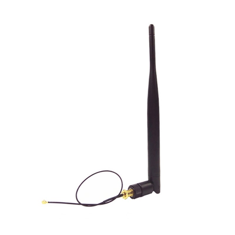 WiFi Antenna Wireless RP-SMA Male Connector Router Black - Image 1