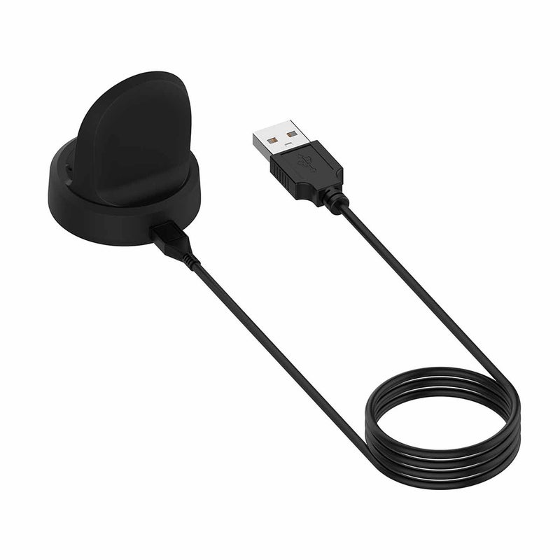 شاحن متوافق مع واجهة USB للساعة الذكية أسود - Image 1