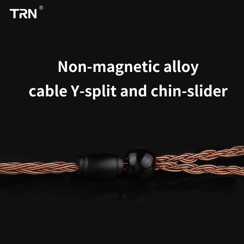 TRN - T2 HiFi Upgrade Detachable Replaceable Headphone Cable Grey - Image 1