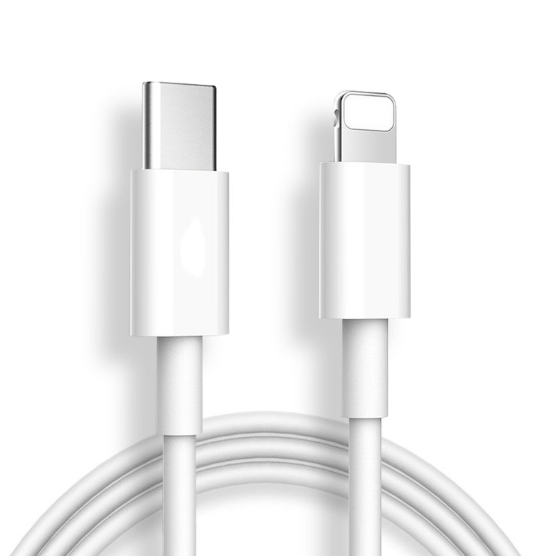 Type-C Adapter Data Cable Fast Charging Line Connect Mobile Phone White - Image 3