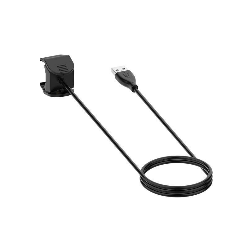 USB Charging Dock Cable with Mi Band 5 Clip Charger Black - Image 5