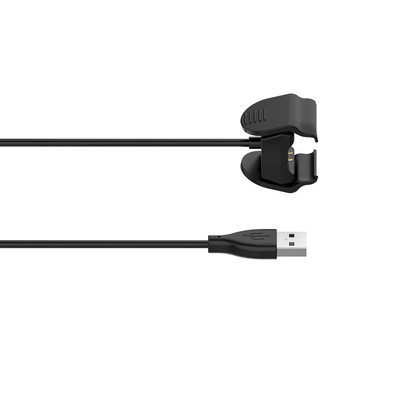 قاعدة شحن بمنفذ USB مع شاحن مي باند 5 بمشبك أسود - Image 4