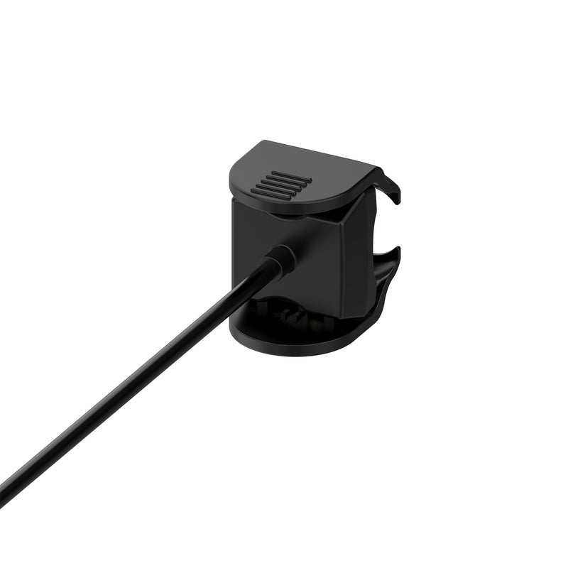 قاعدة شحن بمنفذ USB مع شاحن مي باند 5 بمشبك أسود - Image 5