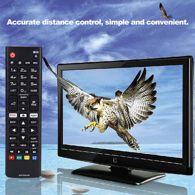 Generic Replacement Universal Remote Control For LG LED/LCD Smart TV Black  - Image 5