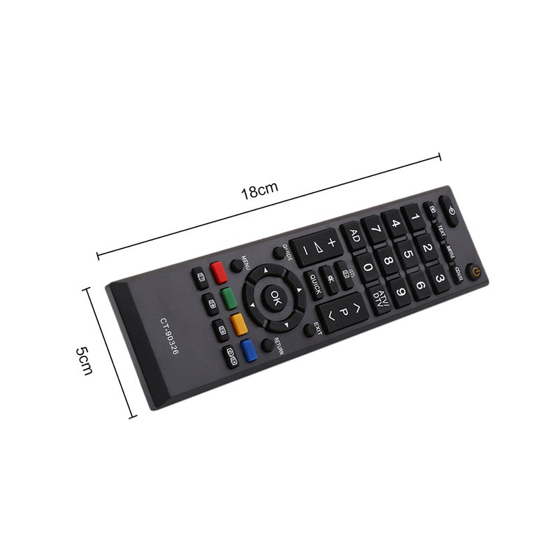Generic - Replacement Remote Control For Toshiba 3D Smart TV Black - Image 1