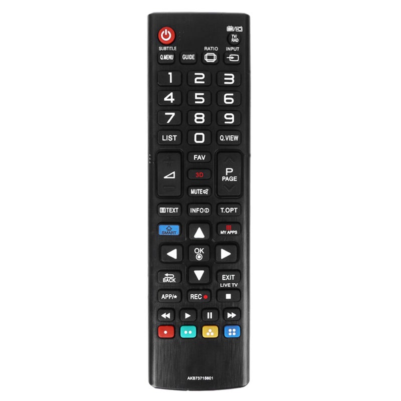 Replacement Wireless Universal TV Remote Control For LG HD LED Smart TV Black - Image 1