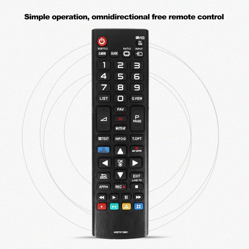 Replacement Wireless Universal TV Remote Control For LG HD LED Smart TV Black - Image 3