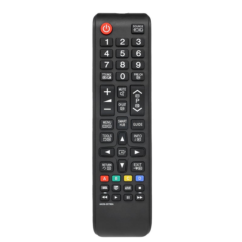 Generic - Replacement Wireless Universal TV Remote Control For Samsung HD LED Smart TV Black - Image 1