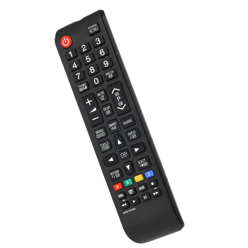 Generic - Replacement Wireless Universal TV Remote Control For Samsung HD LED Smart TV Black - Image 1