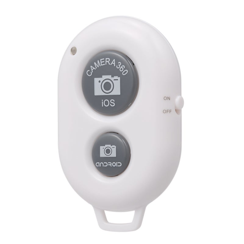 Portable Bluetooth Self Timer Camera Remote Control Shutter For Android 4.2.2/iOS 6.0 And Above White - Image 1