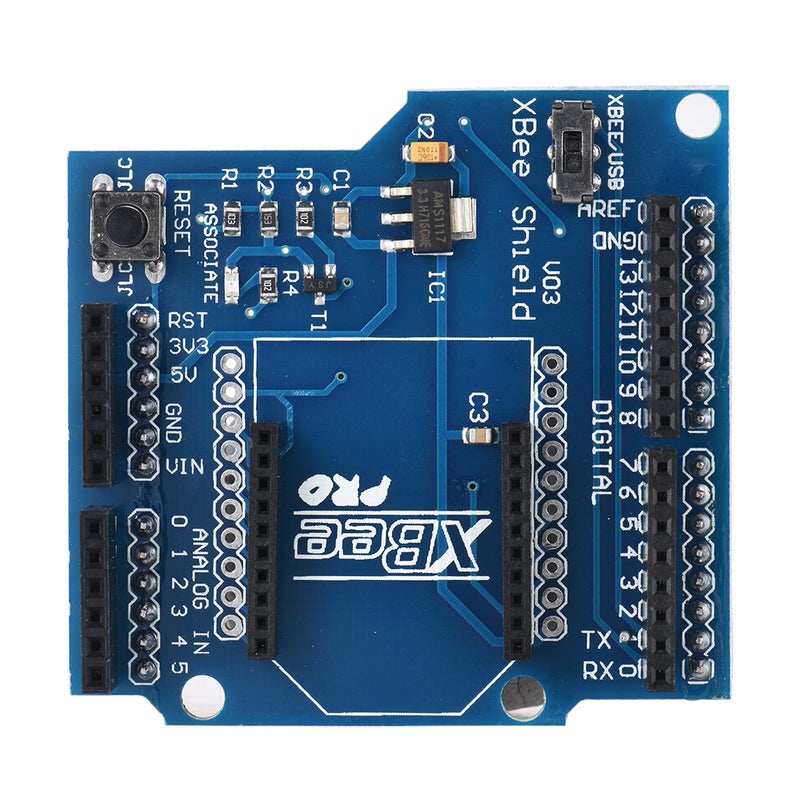 BT V03 Expansion Board Shield Wireless Arduino Serial Adapter Blue - Image 1
