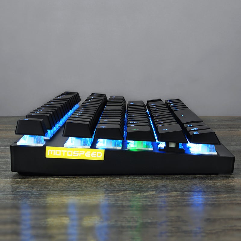 Motospeed Wireless Dual Mode Mechanical Keyboard With Red Switch - English Black  - Image 3