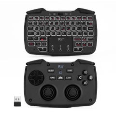RII RK707 2.4GHz Wireless Game Controller Keyboard Mouse Combo with Touchpad - English  - Image 1