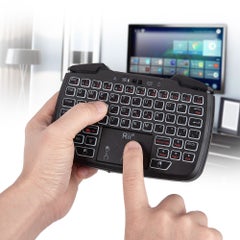 RII RK707 2.4GHz Wireless Game Controller Keyboard Mouse Combo with Touchpad - English  - Image 3