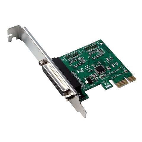 PCI-E Parallel Port Expansion Card For Tax Printer POS 4.7 x 2.4inch Multicolour