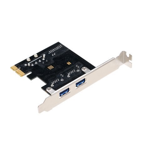 docooler 19 Pin PCI-E To USB 3.0 Expansion Card For PC Desktop Black/Silver  - Image 4