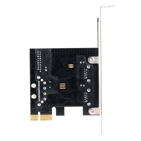 docooler 19 Pin PCI-E To USB 3.0 Expansion Card For PC Desktop Black/Silver  - Image 5
