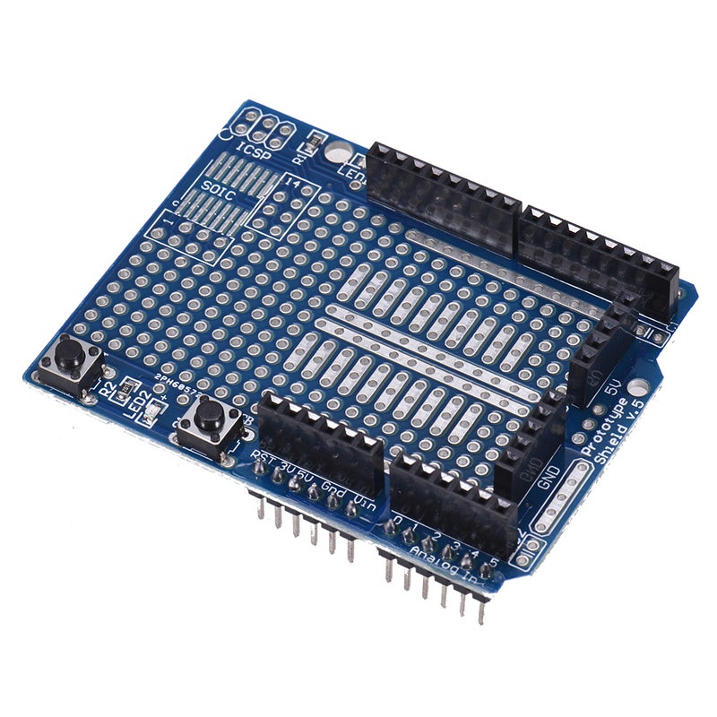 Protoshield Development Board For Uno R3 Shield With Mini Bread Board Blue - Image 5