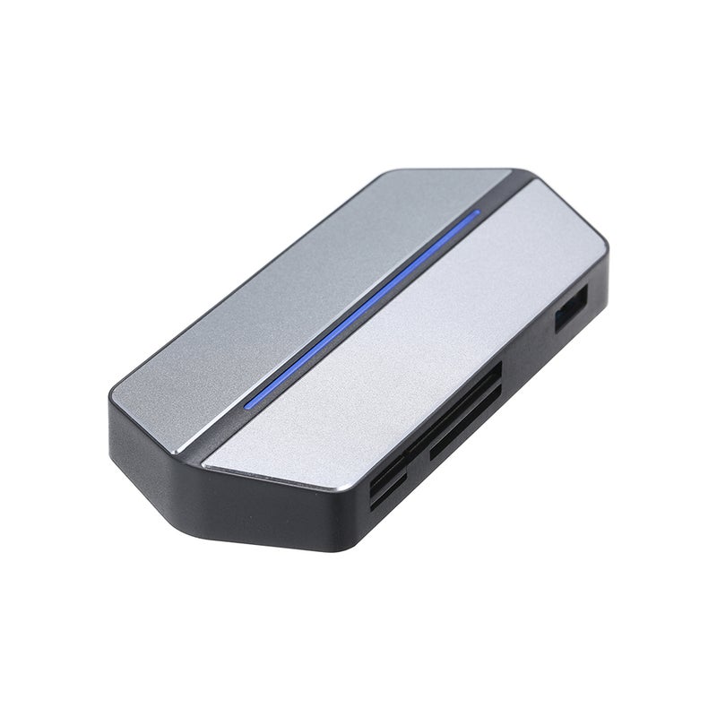 Multi Port Type-C Hub For Windows Mac Grey  - Image 2
