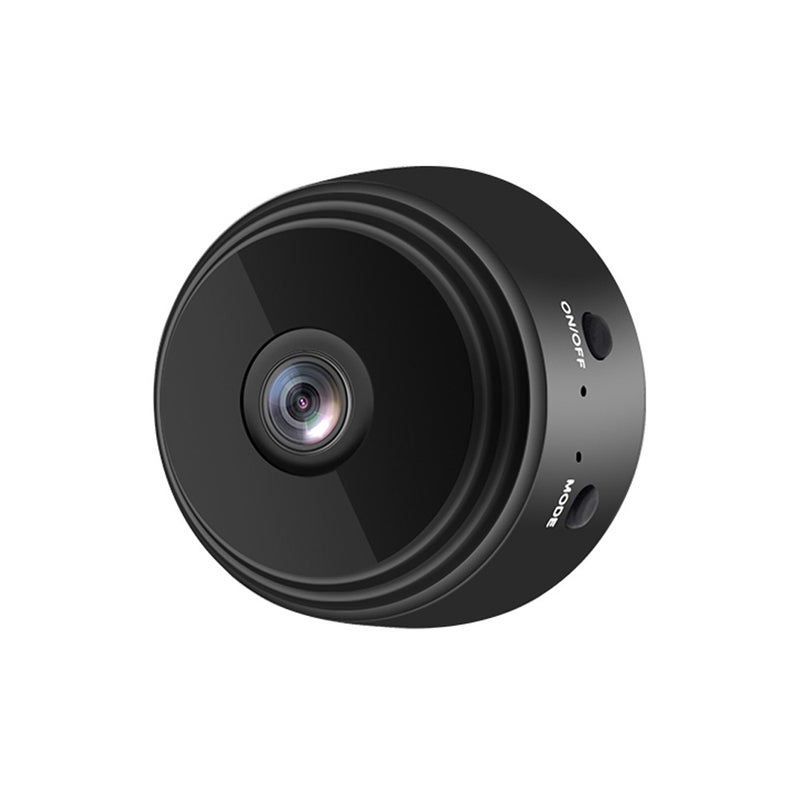 Generic - Mini 1080P Wifi Wireless Camera APP with Remote Monitor Home Security Black - Image 1