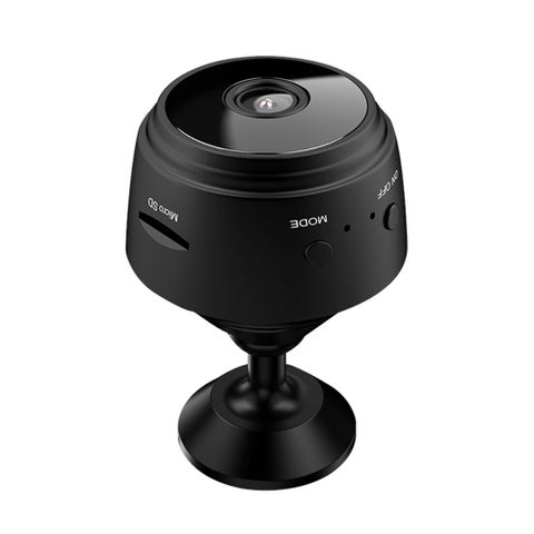Mini 1080P Wifi Wireless Camera APP with Remote Monitor Home Security Black
