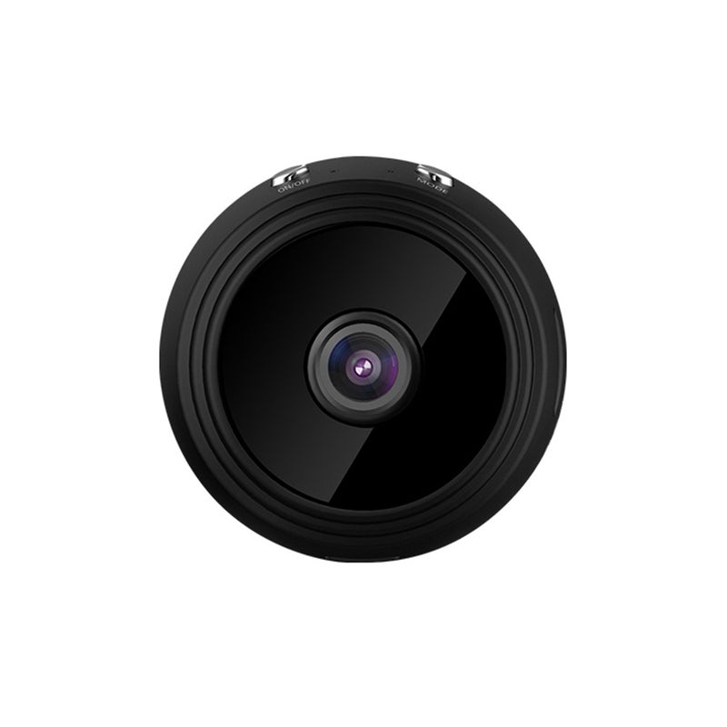 Generic - Mini 1080P Wifi Wireless Camera APP with Remote Monitor Home Security Black - Image 1
