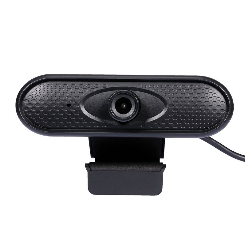 1080P Manual Focus USB HD Webcam Black - Image 1
